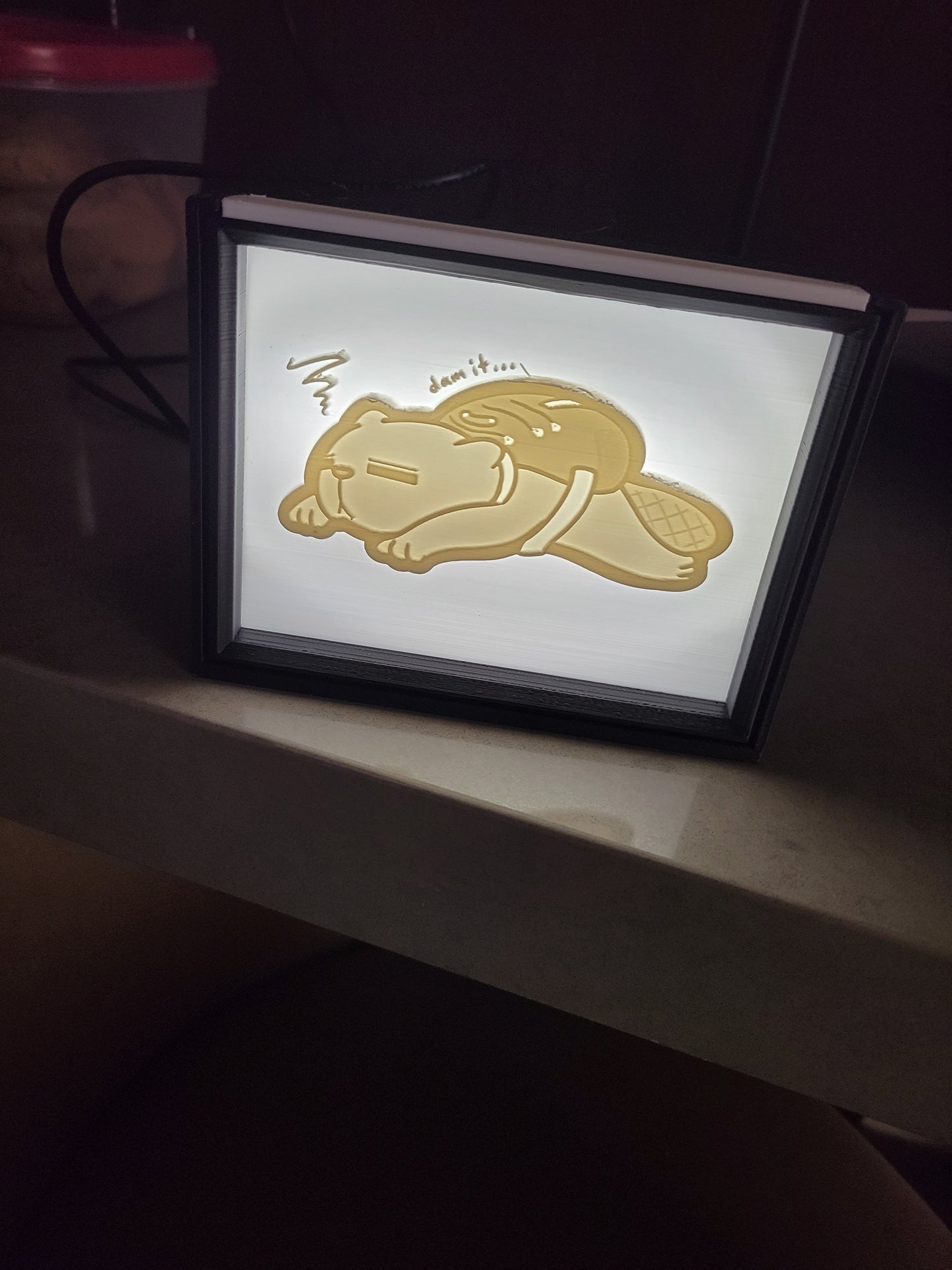 Picture Light Box Insert - Lithophane